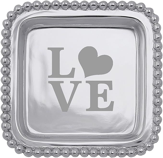Mariposa "Love" Square Tray