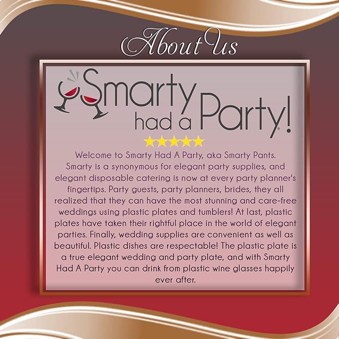 Smarty Had A Party Disposable Plastic Serving Cutlery, Flatware Set, Dinnerware for Wedding, Birthday Party & Other Occasions (Gold, Cake Cutters (12 Cake Cutters))