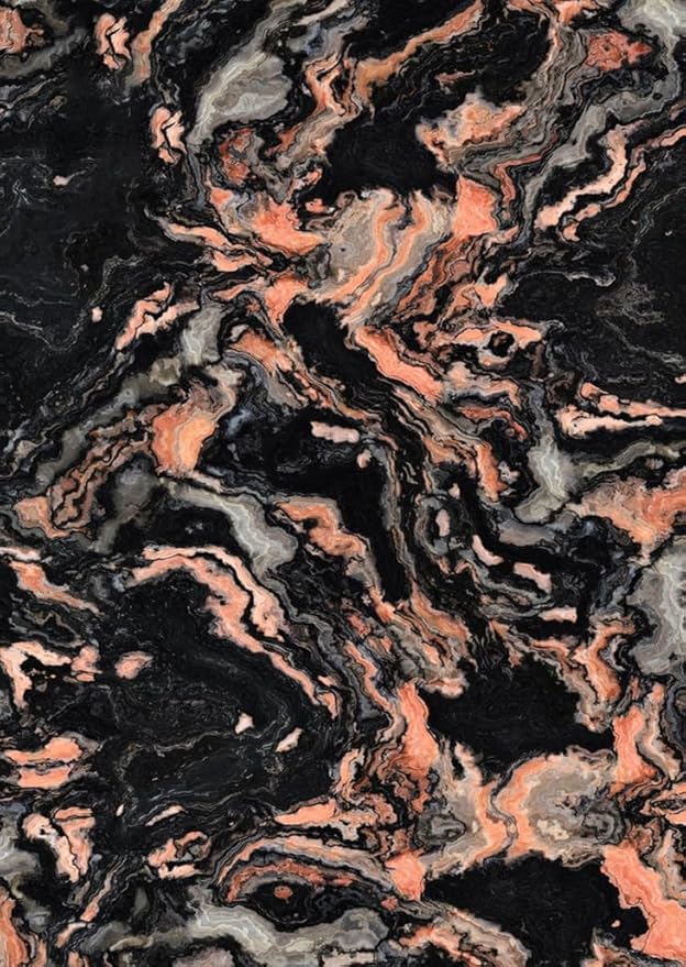 Black and White Modern Marble Area Rugs for Living Room Bedroom Abstract Swirl Design Rugs Machine Washable Kitchen Entrance Carpet Non-Slip Stain Resistant Throw Mat 6x8