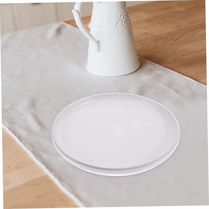 OUNONA Vintage Ceramic Snack Plate Multi Use Appetizer Dish for Sushi Fruits Desserts Eye Catching Serving Tray for Parties and Everyday Use Cm