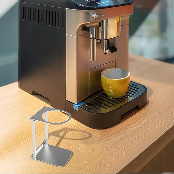 Coffee Dripper Stand,Stainless Steel Drip Holder With Base Portable Foldable For Hand Press Espresso Makers For Outdoor Camping Hiking Travel Fits Most Mugs Cups 11.9cm Height 6.7cm Diameter Silver