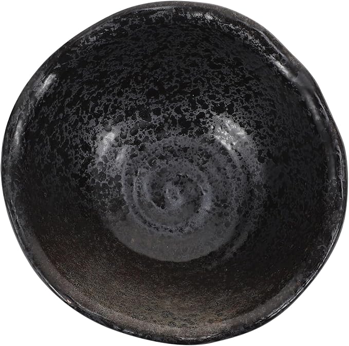 PRETYZOOM Unique Japanese Style Irregular Ceramic Plate Appetizer Serving Dish for Sauces and Seasonings Food-Grade Dishwasher Safe for Restaurants and Home Use