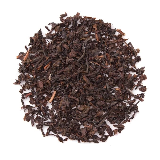 Heavenly Tea Leaves Organic English Breakfast, Loose Leaf Black Tea, 4 oz (Approx. 50 Cups) – Bold, Full-Bodied, Brisk & Smooth – Great Hot or Iced, High Caffeine, Premium Quality, USDA Organic