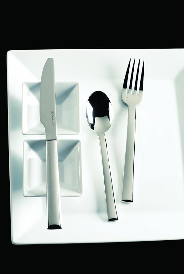 Fortessa Still 18/10 Stainless Steel Flatware Table Fork, Set of 12