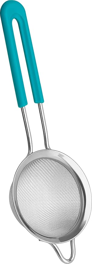 4-Inch Fine Mesh Strainer, Tropical