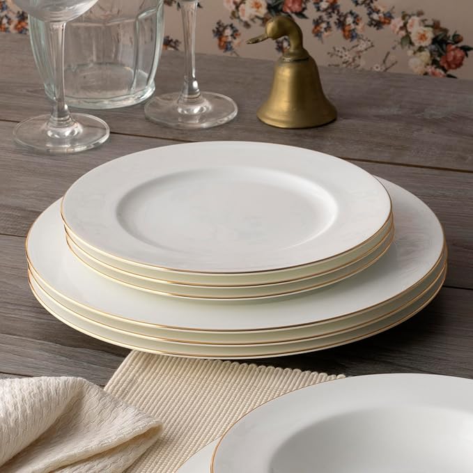 Noritake Accompanist 12-Piece Dinnerware Set, Service for 4