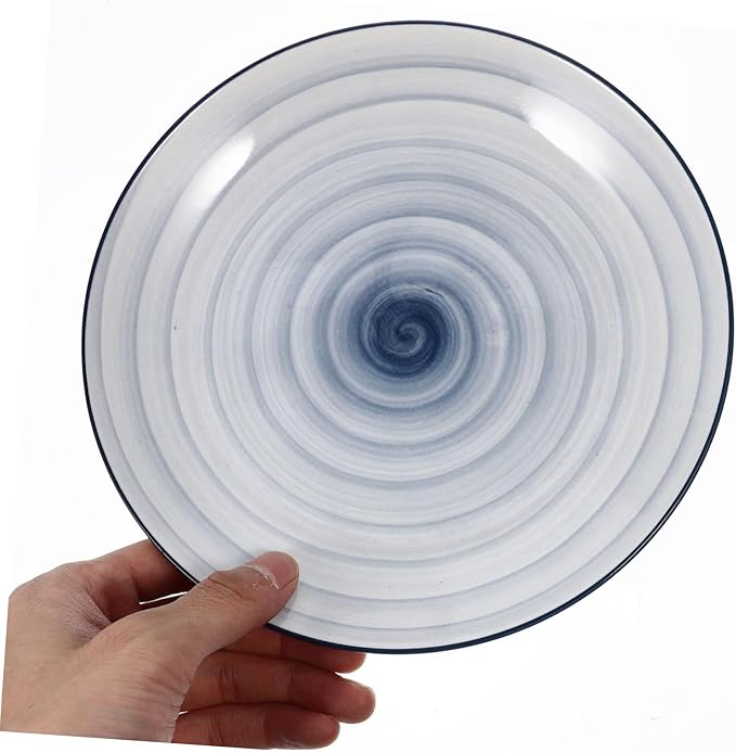 Ceramic Plate Shallow Bowl Plate for Hotel Home Easy to Match Tableware