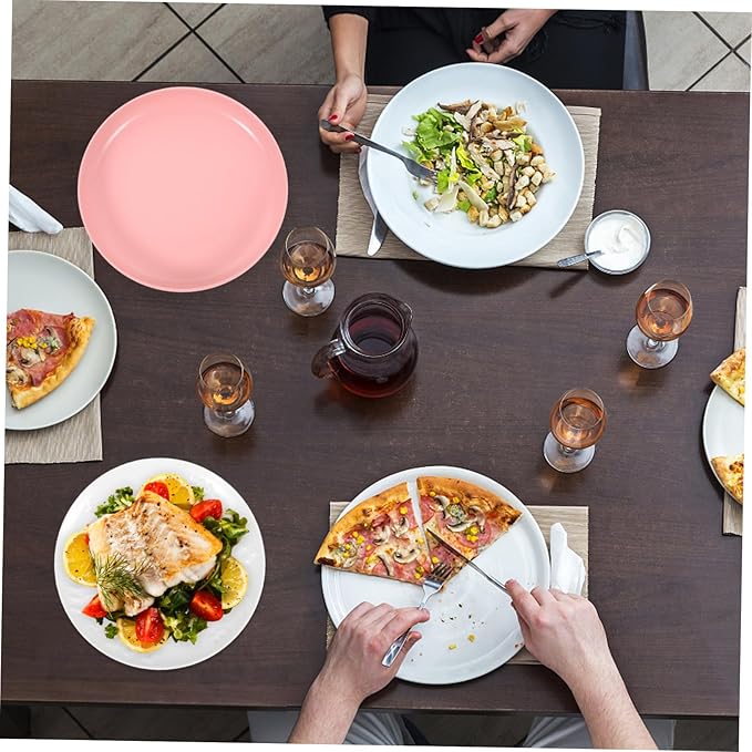 Ceramic Plates Home Food Plates Multi-function Serving Dish Unique Design Easy Clean