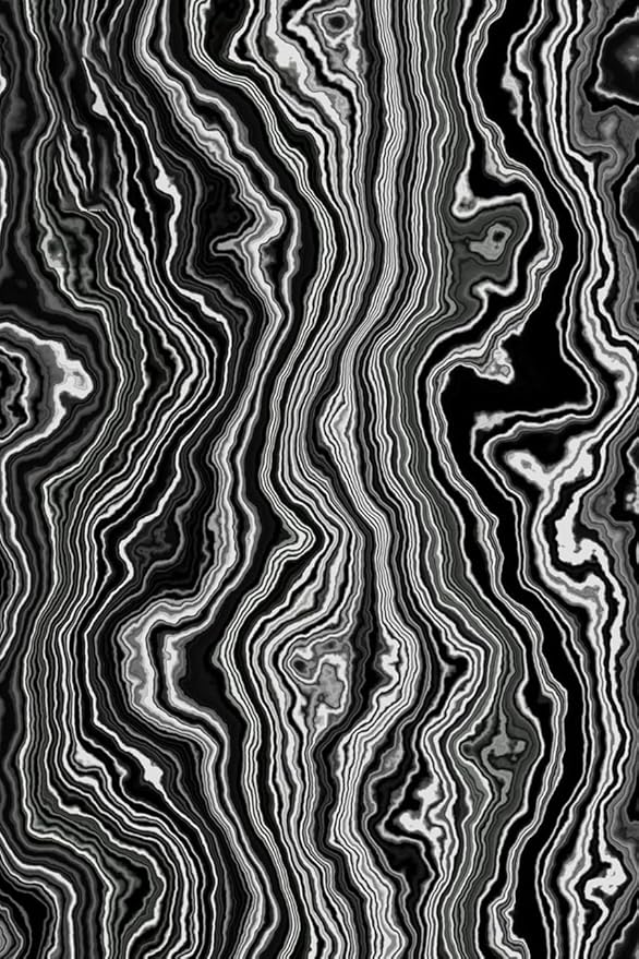 Modern Luxury Marble Swirl Area Rug 5x7 Black Brown Abstract Texture Rugs for Living Room Bedroom Non-Slip Kitchen Carpet Washable Non-Shedding Home Decor Low Pile Mat