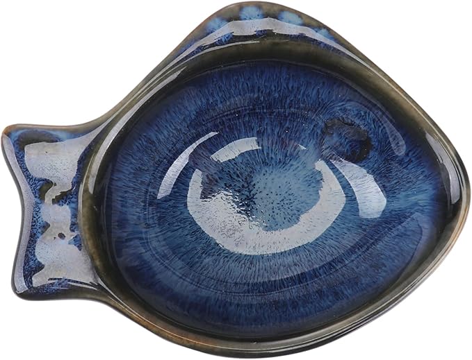 Animal Shaped Dip Plate Ceramic Serving Bowl Appetizer Plate for Boys and Girls