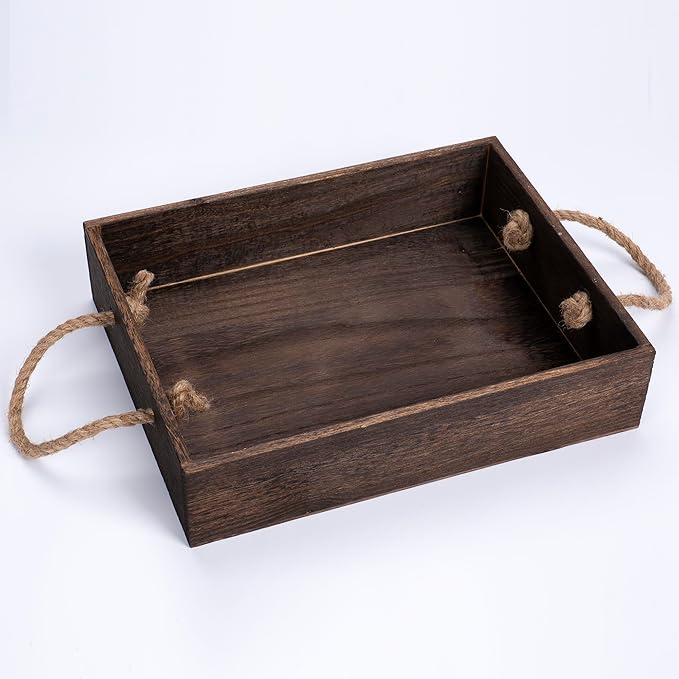 2 Pack Wooden Serving Tray for 9x13 Disposable Aluminum Foil Pans | Durable Wood Pan Holder for Baking, Party, Outdoor Gatherings, and Camping | Kitchen and Dining Essentials for Food and Desserts
