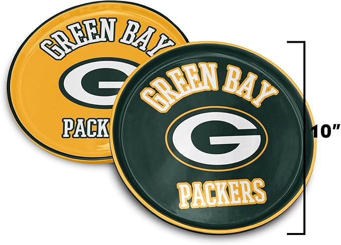 NFL Home and Away 2 Pack Round Serving Plates