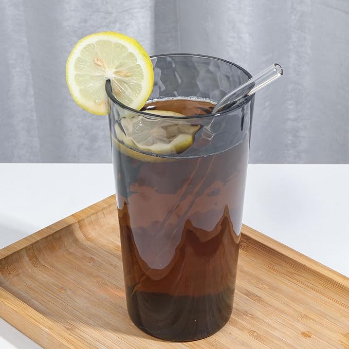 AKMQYM BPA-Free Plastic Tumblers 8 Pack (8x22oz) | Reusable Dishwasher Safe | Stackable Shatterproof Cups | Plastic Drinkware & Drinking Tumblers for Restaurant, Home, Party