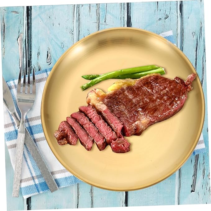 2pcs Multifunctional Barbecue Plate Ring Holder Serving Trays for Home Decor