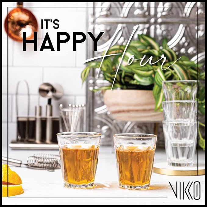 Vikko 3.75 Ounce Shot Glasses, Set of 12 Small Liquor and Spirit Glasses, Durable Tequila Bar Glasses For Alcohol and Espresso Shots, 12 Piece Large Shooter Glass Set