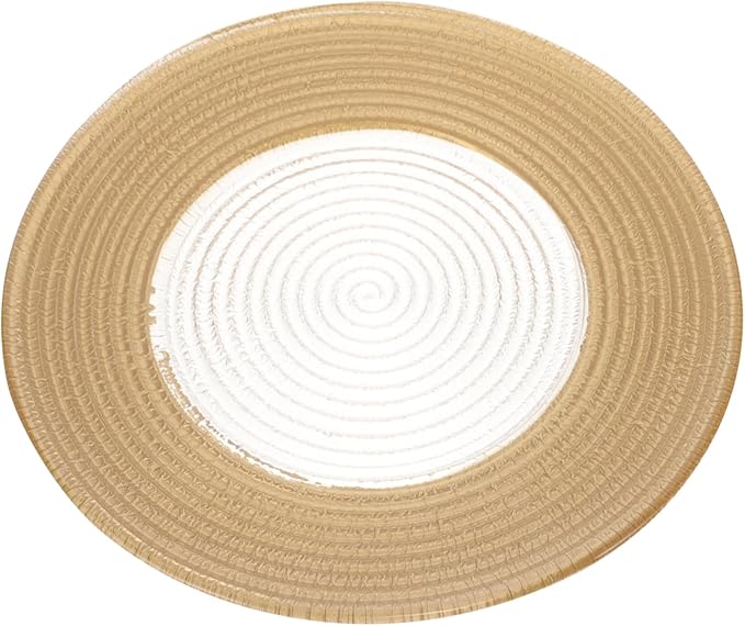 Glass Dish Tray with Rim Elegant Food Serving Plate for Appetizers Salads and Desserts for Home Gatherings and Restaurants Decorative Tableware for Sophisticated Dining