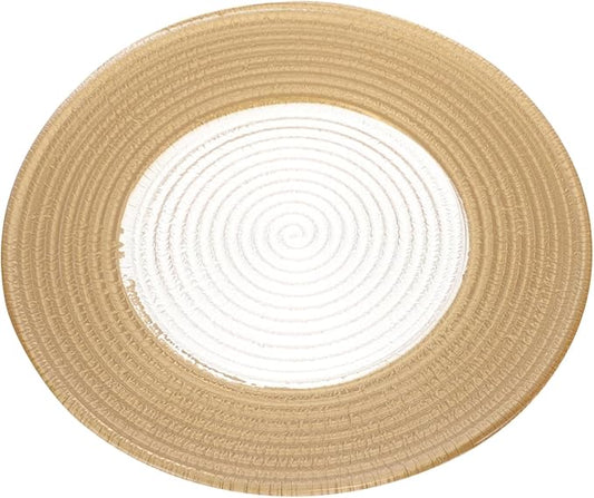Glass Dish Tray with Rim Elegant Food Serving Plate for Appetizers Salads and Desserts for Home Gatherings and Restaurants Decorative Tableware for Sophisticated Dining