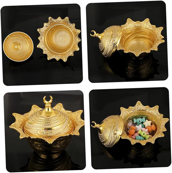 PRETYZOOM Candy Dessert Bowl Snack Containers Fruit Plate Serving Trays for Party