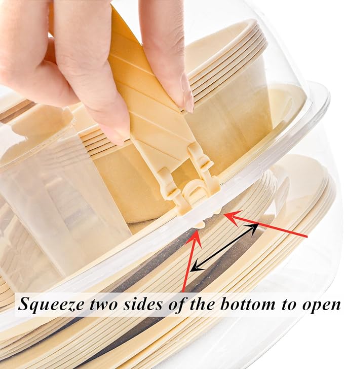 Tebery 46 Pack Camping Dinnerware Set for 6 Portable, Reusable Plastic Plate Bowl Fork Spoon Salt Pepper Shaker Set with Basket, Food Grade Picnic Dishes Cutlery Kit for Outdoor, Party, Travel, BBQ