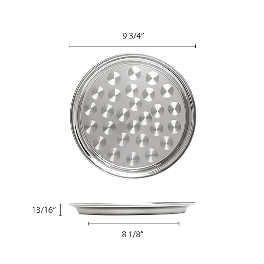 Thunder Group SLCT310 Serving Tray 10" Dia. Round