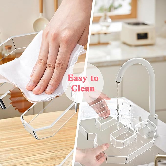 13.8" Acrylic Number Charcuterie Tray, Fillable Number Charcuterie Box for Food, Reusable Serving Cake Candy Dish Display Tray for Birthday Anniversary Party Decoration (Square Number 4)