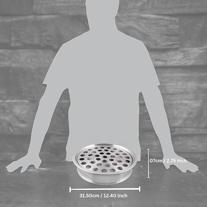 Communion Ware | Communion Tray | Holy Stackable Cup Tray for Churches | Communions Supplies | Portable Communions Trays with 40 Holes Disk | Stainless Steel - Satin (Matte) Finish