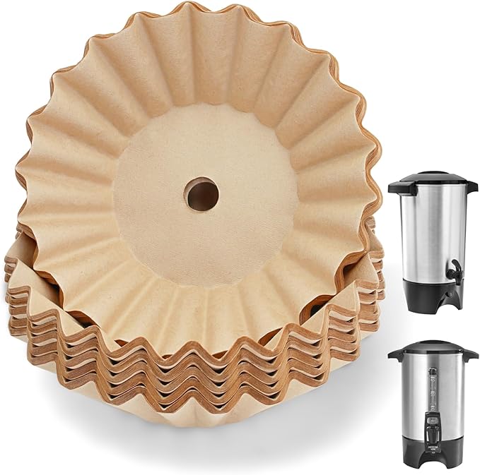 120PCS Coffee Paper Filters for Hamilton Beach 45 Cup Coffee Urn and Hot Beverage Dispenser, Disposable Coffee Filters