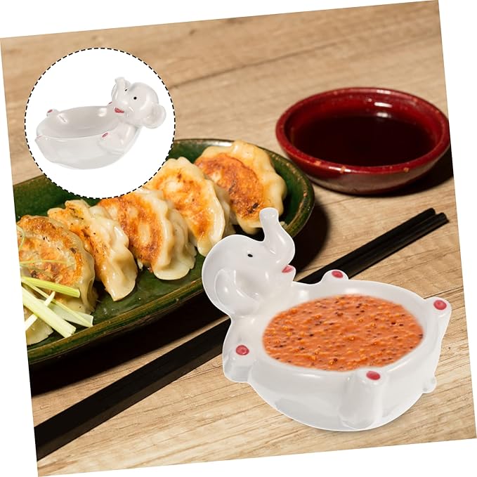 Ciieeo Ceramic Seasoning Plate Decorative Dish Multi-function Spice Tray Pickle Serving Bowl Appetizer Bowl