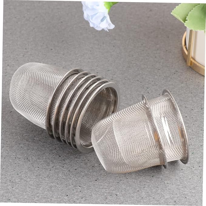 Stainless Steel Tea Filter Mesh Strainer Insert 2.3 Inch Tea Strainer Filter for Loose Leaf Brewing Kitchen Accessory