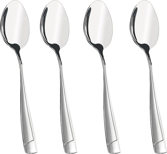Cand 16 Pieces Stainless Steel Dessert Spoons, 6.69-Inch