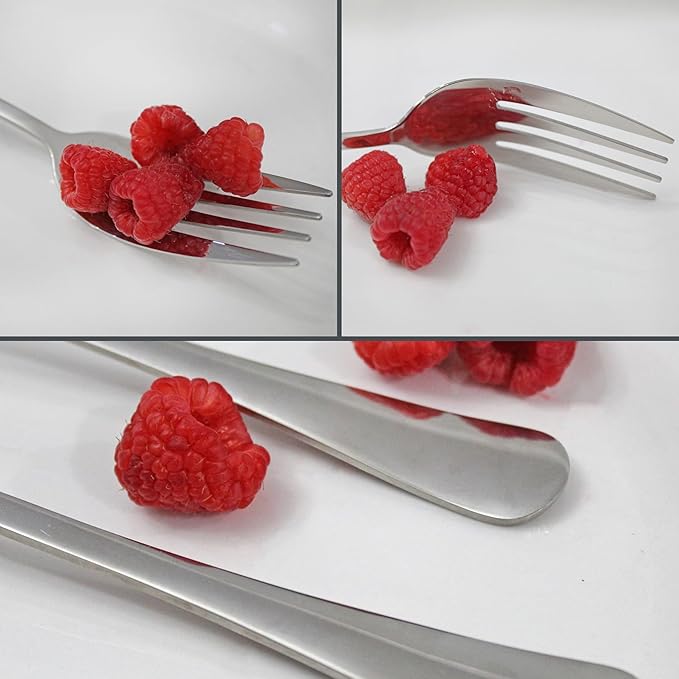 Cornucopia Brands Serving Fork (2 Pack) Set of Two (2)- Elegant Top of the Line Serving Forks, Buffet & Banquet Style Serving Forks, 9" Stainless Steel