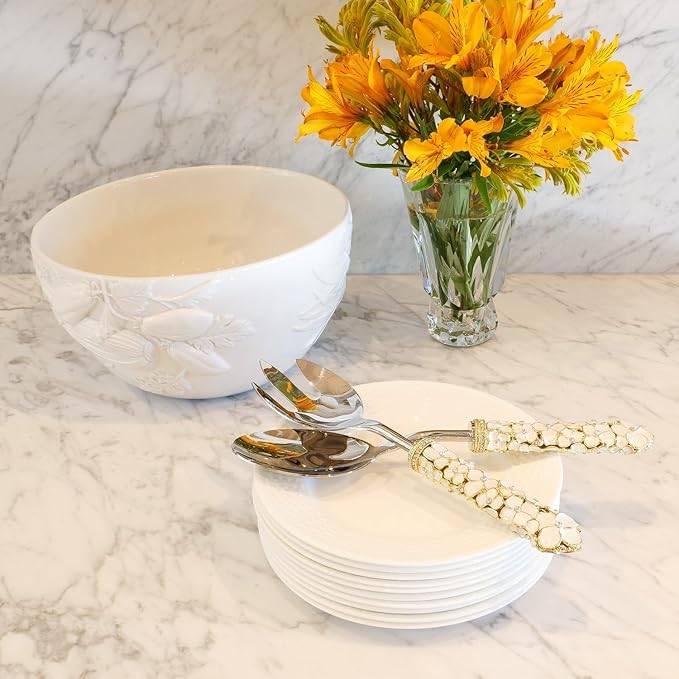 Olivia Riegel Dogwood Salad Serving Set - SA1001