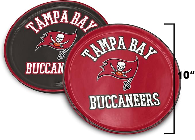 NFL Home and Away 2 Pack Round Serving Plates