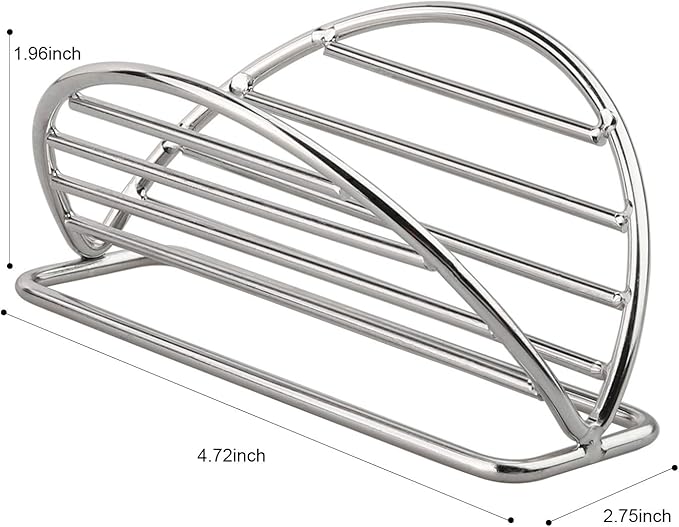 YellRin Taco Holders Stand Stainless Steel Taco Rack Tray Stand Up Holder Kitchen Set for Tortillas, Burritos, Parties & Restaurants (Taco Holder)