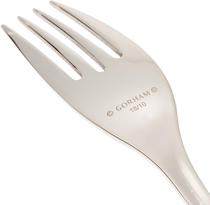 Gorham 871430 Biscayne 65-Piece Stainless Flatware Set, Silver