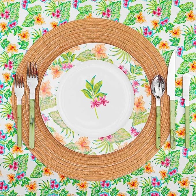 STORY&SUNS 10.35″ Dinner Plates Set of 4 – Premium Ceramic Dinner Plate Set for Dining Table