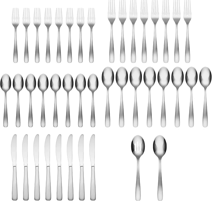 Cambridge 284142CSLG4 Bourne 42-Piece Flatware Set