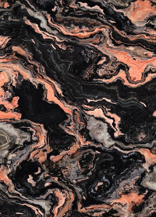 Modern Abstract Marble Collection Area Rugs 5x7 Black White Swirl Lines Rugs for Living Room Bedroom Dining Room Washable Low Pile Carpet Non-Slip Lightweight Floor Mat