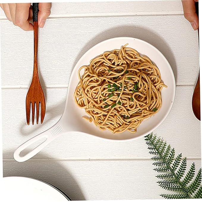 PRETYZOOM Handheld Food Serving Tray Dish for Snacks Appetizers and Desserts for Parties Family Gatherings and Home Use