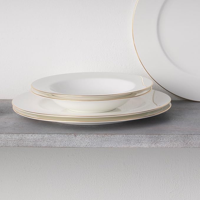 Noritake Accompanist 12-Piece Dinnerware Set, Service for 4