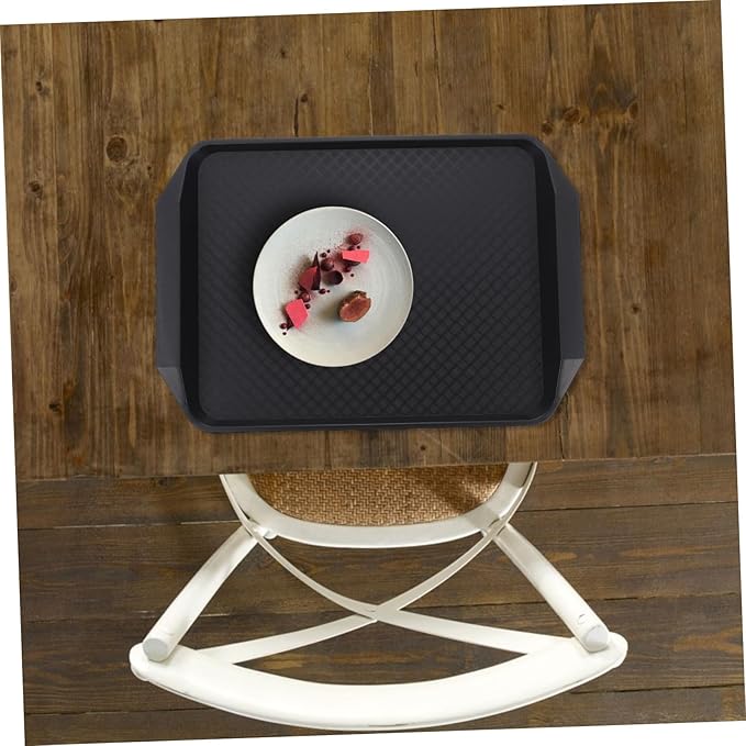 Multi-Function Skid Tray Capacity Snacks Serving Tray for Kitchen Party