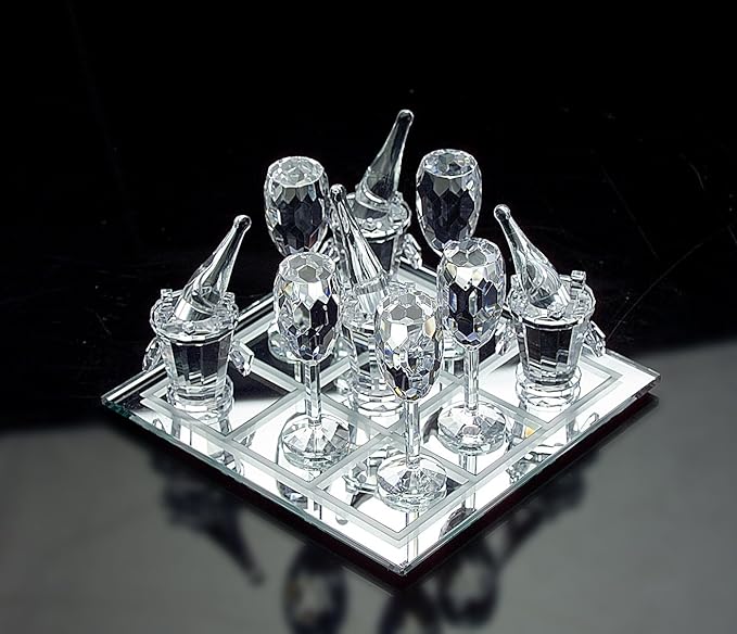 Celebrate Tic Tac Toe Crystal Case