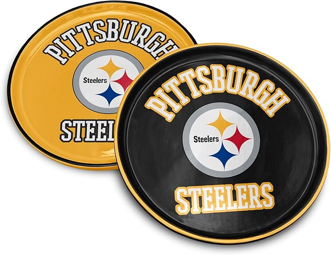 NFL Home and Away 2 Pack Round Serving Plates