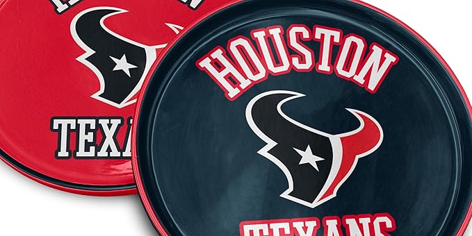 NFL Home and Away 2 Pack Round Serving Plates