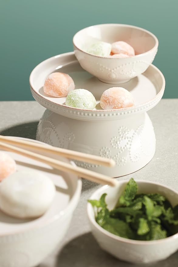 Lenox 894103 French Perle 8Pc Luna Nesting Dinnerware Set