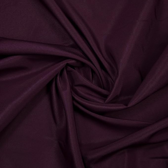 Gee Di Moda Rectangle Tablecloth - 70 x 120 Inch Eggplant Table Cloth for 6 or 8 Foot Rectangle Tables - Heavy Duty Washable Fabric - for Holiday Party, Dinner, Weddings, Baby Shower & Events