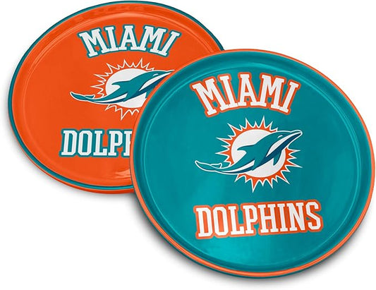 NFL Home and Away 2 Pack Round Serving Plates