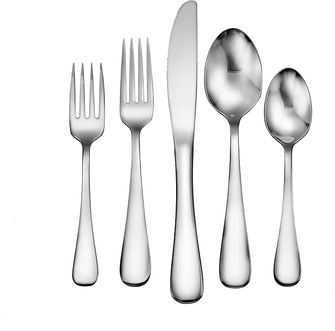 Liberty Tabletop Patriot 65 Piece Silverware Set Service for 12 Silverware Made in USA
