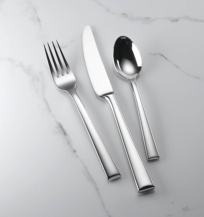 Lenox 828372 Continental Dining 20-Piece Flatware Set