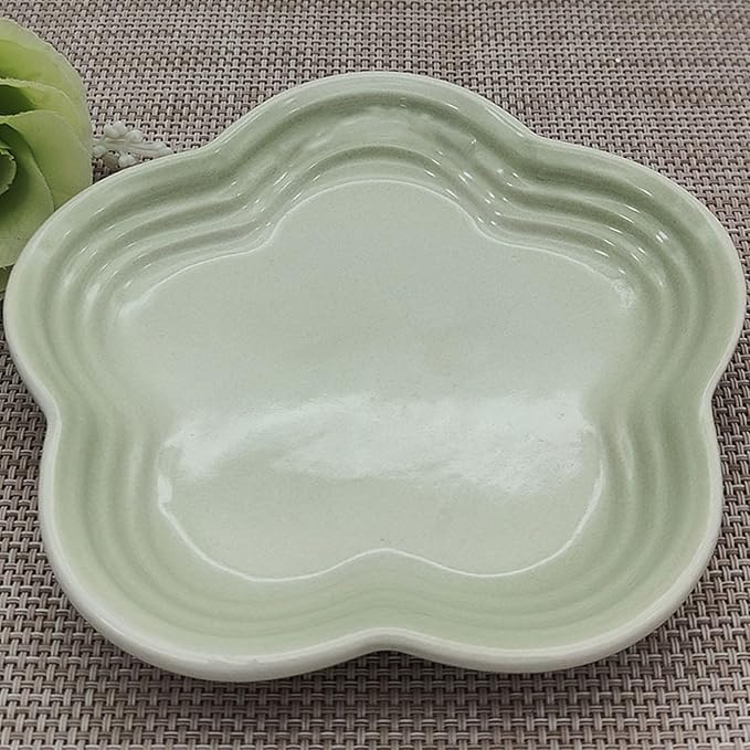 Sturdy Ceramics Small Plate Resists Stain Reduces Time Sturdy Serving Dishes for Daily Use Ceramics Dish